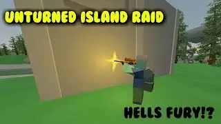 HELLS FURY METAL ISLAND BASE RAID | Unturned Base Raid