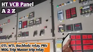 What Is HT Panel -l- HT पैनल क्या होता है -।- VCB operation ll 33 KV #transformers  Safety #vcb