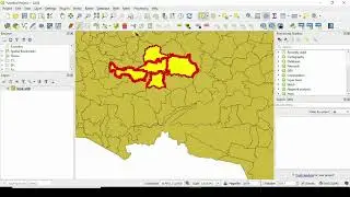 QGIS:  CUT/EXTRACT/TRIM STUDY AREA (PART) FROM A SHAPE FILE (LARGE FILE)
