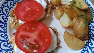 Оладьи из кабачков с соусом. Просто объедение 🥰👍