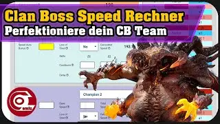 RAID Tools: Clan Boss Speed Calculator von Deadwood Jedi | RAID Shadow Legends | Ocomic