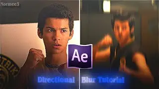 Directional Blur ; After Effects(no plugin)