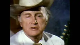 Bill Monroe & The Blue Grass Boys, "Dr. Pepper" jingle & brief interview, 1970s to 1980s