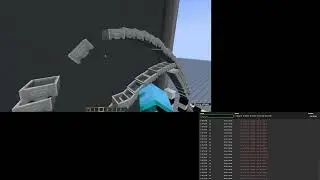 Floating Minecarts - Minecraft 24w33a