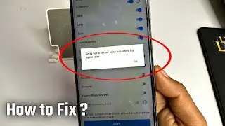 Sorry but a server error occurred try again later Fix in Mobile Tracker Free App