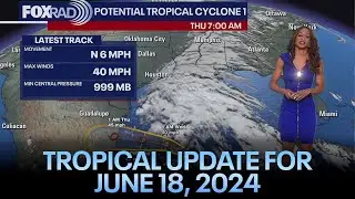 Tropical update: Tropical Storm Warnings issued, latest on Potential Tropical Cyclone #1