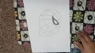 How to Draw spider man 🔥