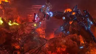 Godzilla vs Titan Cameraman x Titan Speakerman