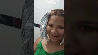 tentando fica ruiva ( meu cabelos ficou elástico 😭