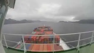 GoPro - timelapse - passing Strait of Magellan