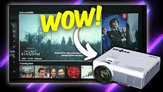 Native 1080p, Bluetooth, & Screen for $120? FUDONI Projector Review!