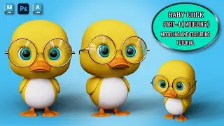 Want a Professional 3D Baby Duck Model? Here's My Step by Step Guide
