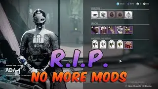 Destiny 2 PSA - Ada-1 is Done Selling Mods