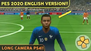 PES 2020 Chelito English Version | Long Camera PS4 | English commentary | New SD & Textures