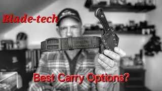 Bladetech Tek-mount and Belt - Best EDC Carry Option?