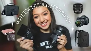 My Camera Equipment as An Influencer & Content Creator: Cameras, Lenses, Lighting, Tripods & More