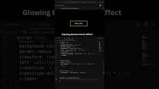 ✨ Stunning Button Hover Animation | HTML & CSS Hover Effect  🔥| 