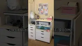 Organizing My Craft Room | Pegboard Setup! 
