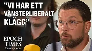 Jimmie Åkesson (SD): Man försöker påverka agendan inför det här valet