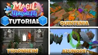 The MAGIC & MAYHEM RPG on CubeCraft Games! | Walkthrough & First Impressions