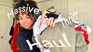 MASSIVE Fall thrift haul 2021 ✰