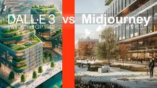 DALL-E vs Midjourney: Which is Best for Architectural Concepts?