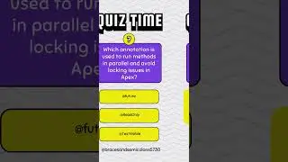 Question 6 | Apex Interview Questions #salesforce #quiz #interview #question