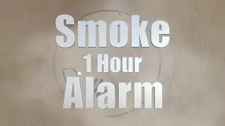 Smoke Alarm Smoke Detector Sound 1 Hour