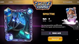 Ascending Spectre to epic NFT 🔥 | Castle crush 🏰