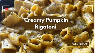 Creamy Pumpkin Rigatoni | You won