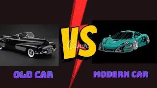 Modern Car vs Old Car Crash Test