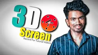 How to Edit 3D Screen Recordings for Tutorial Videos in just minutes !