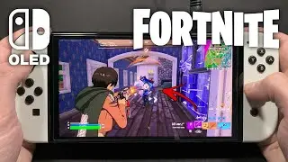 Fortnite on Nintendo Switch OLED 