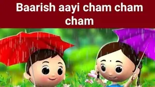 Baarish aayi cham cham cham|| nursery rhymes|| Balgeet|| healthy life proponent