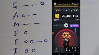 HAMSTER KOMBAT DAILY CIPHER 1000000 LAKH REWARD FREE 14TH JUNE 2024