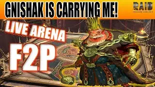 META CHAMPS ARE EVERYWHERE BUT GNISHAK IS GOING HAM! Raid: Shadow Legends