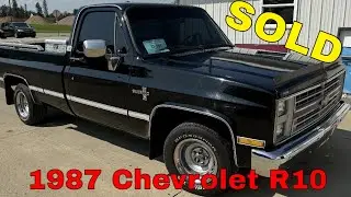 SOLD - 1987 Chevrolet R10 - Running