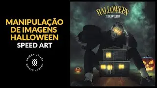 Manipulação de imagens - Halloween Photoshop CC 2021 (Speed Art)