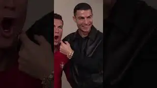Cristiano Ronaldo See's his Statue!