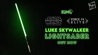 BRAND NEW Luke Skywalker Lightsaber Force FX Elite Replica!