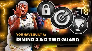 RARE "Diming 3 & D Two Guard" LOCK Build on NBA 2K23!