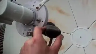 как самому установить дополнительную головку на спутниковую тарелку