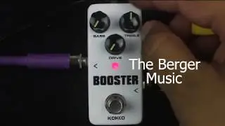 KOKKO FBS2 Booster(Mini) Pedal demo