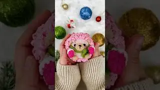 ✨🦔✨#christmasdecor #crochetlove #crochettoys #amigurumi #handcrafted