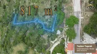 AKSEKİ/GÜNEYKAYA'DA 817 M2 ARSA