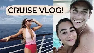 CRUISE VLOG! Husband gets His Hair Braided, Get Ready with Me for Dinner, & Pizza Chit Chat