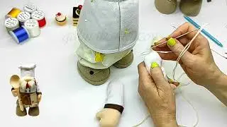 Шьем гнома поваренка 