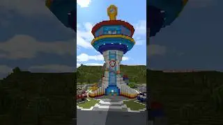 Adventure Bay in Minecraft #harwould #minecraftshorts #ch64smp #pawpatrol #pawpatrolminecraft