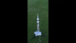 Estes Saturn 1B launch