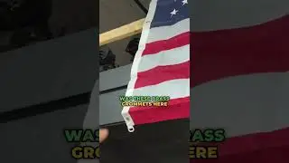 QUALITY 8'x5' US Flag -  Lots of Hanging Options!